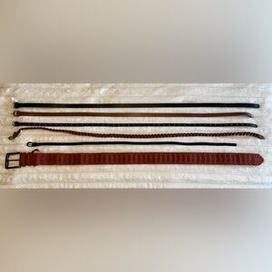 Women Belt Bundle XL XXL Plus Size Leather Stretch Waist Belt Lot 6pc